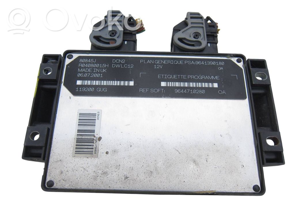 Peugeot 206 Engine control unit/module 