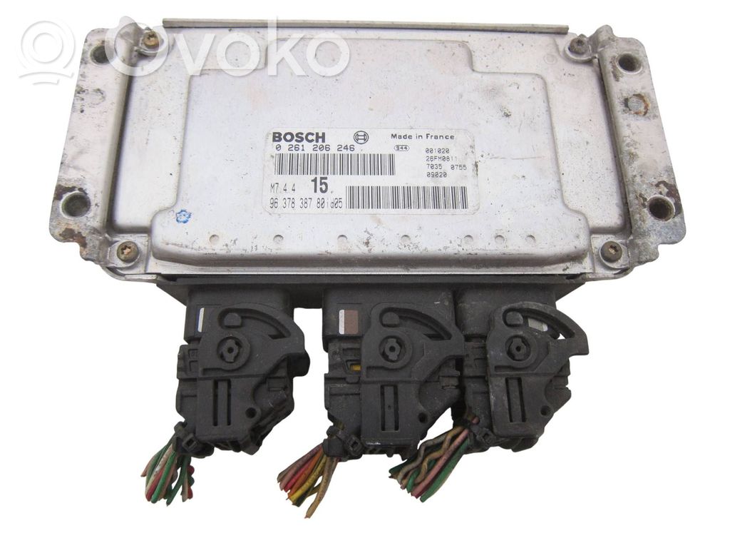 Peugeot 106 Sterownik / Moduł ECU 