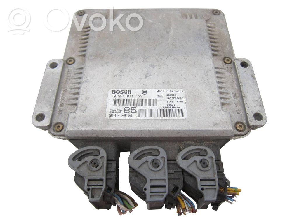 Peugeot 807 Engine control unit/module 