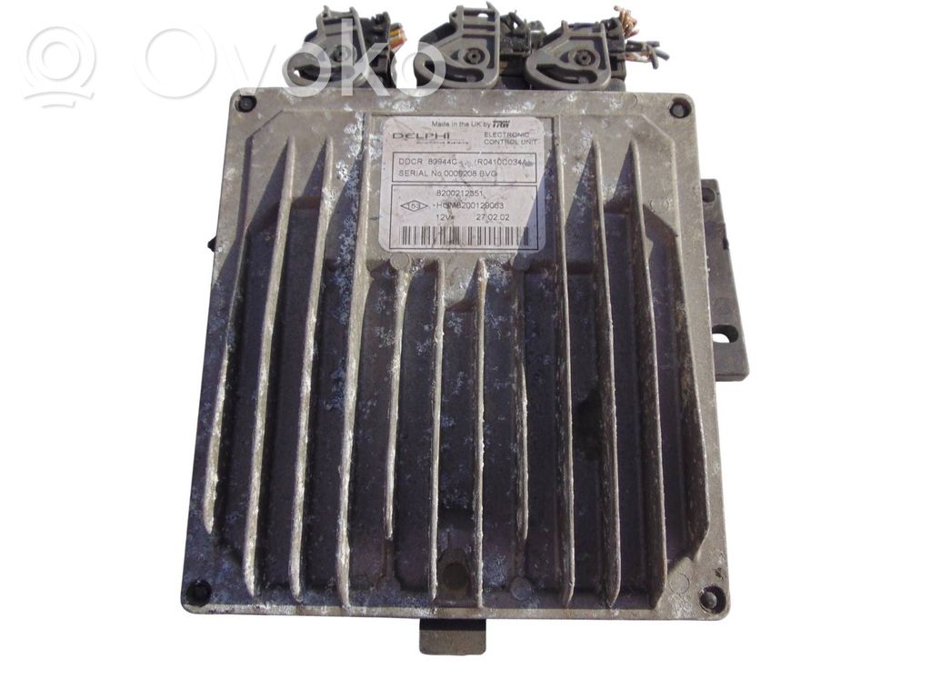 Engine control unit/module   8200212351,8200129063,R0410C034A,HOM8200129063