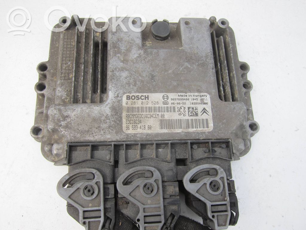 Peugeot 207 Engine control unit/module 