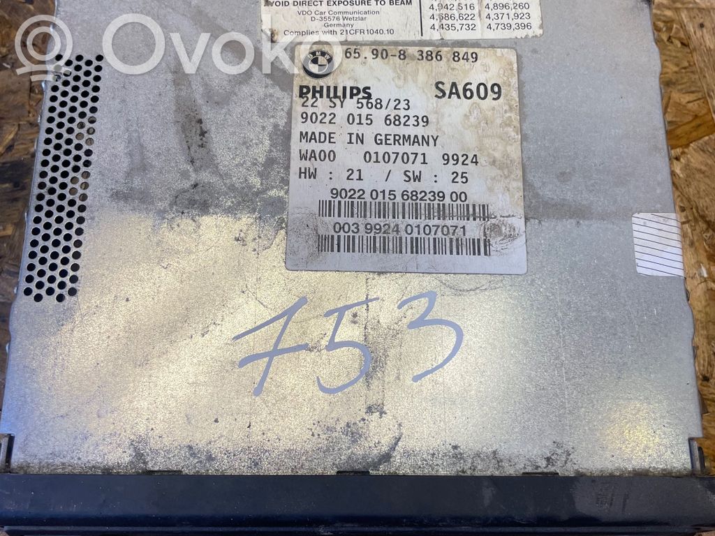 BMW 5 E39 Navigation unit CD/DVD player 