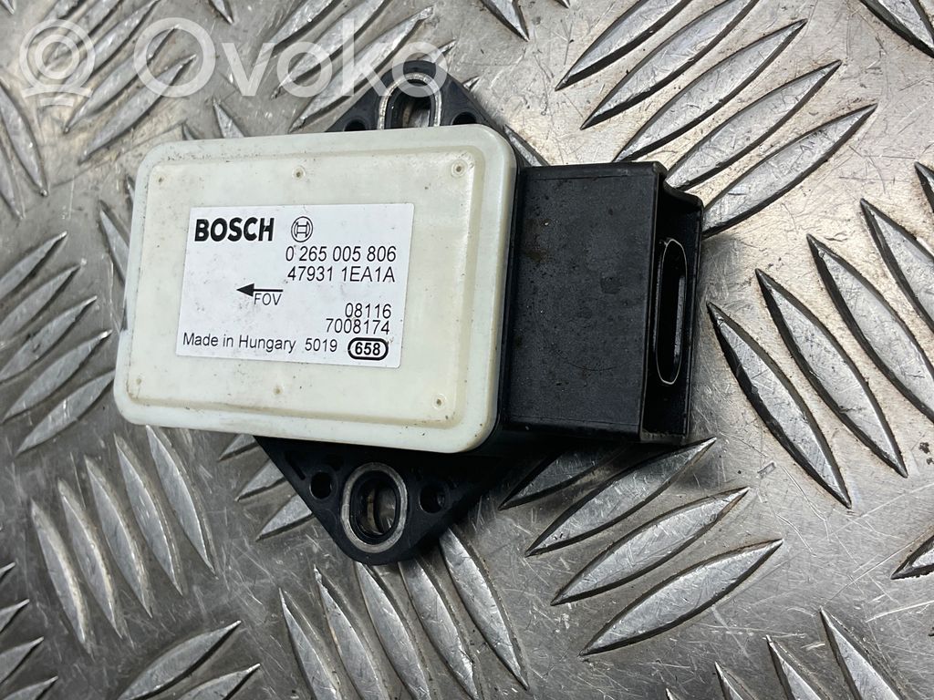 Nissan 370Z Sensor ESP de aceleración de frecuencia del intermitente 