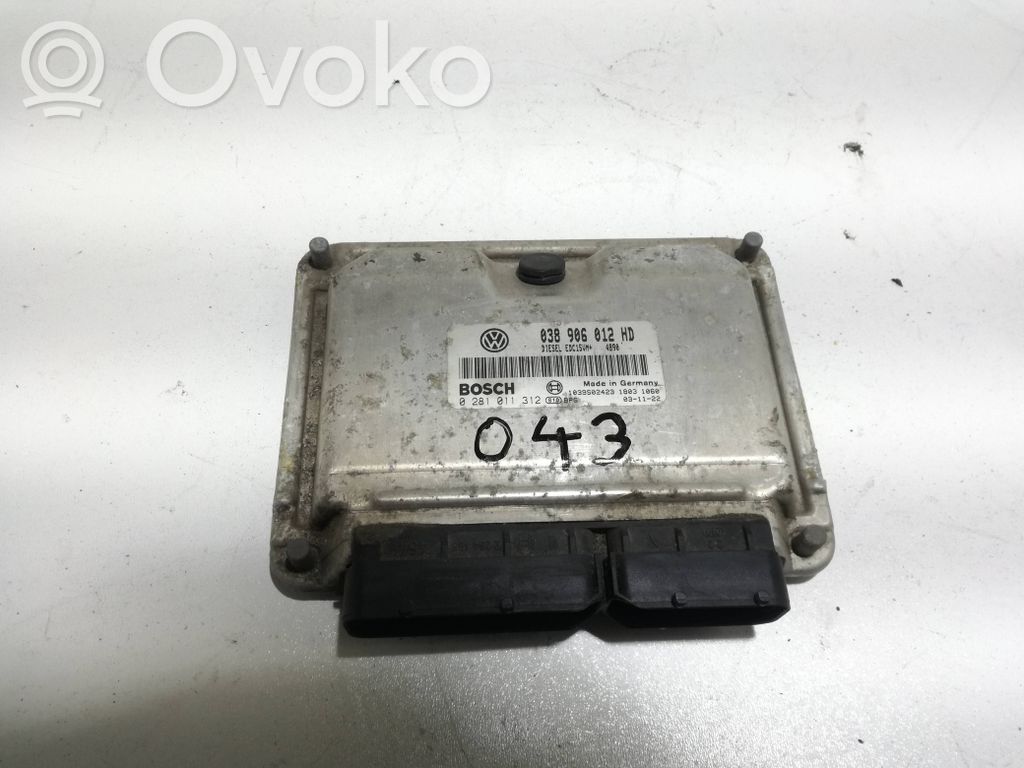 Seat Toledo II (1M) Engine control unit/module 