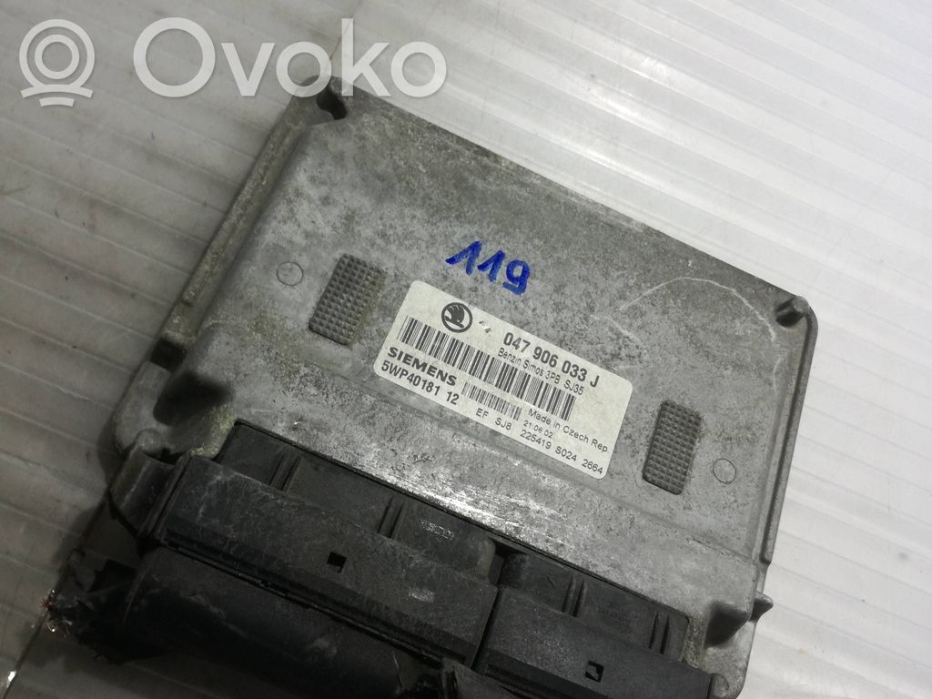 Skoda Fabia Mk1 (6Y) Engine control unit/module 