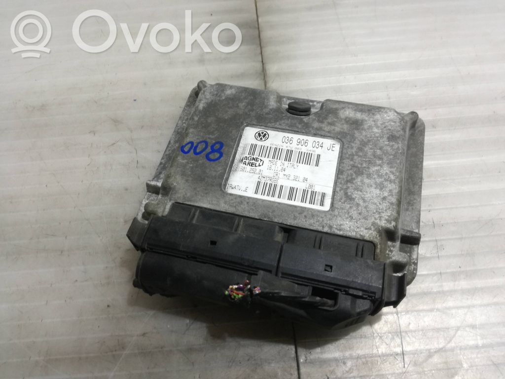 Skoda Fabia Mk1 (6Y) Sterownik / Moduł ECU 