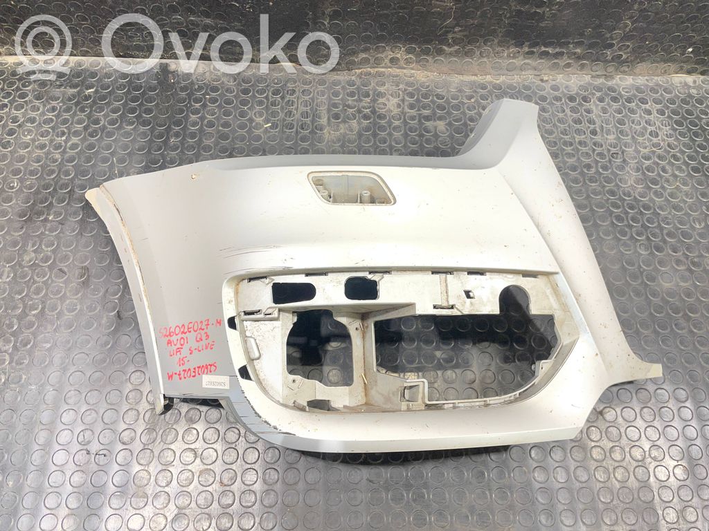Audi Q3 8U Priekšpusē bampera stūra daļa 