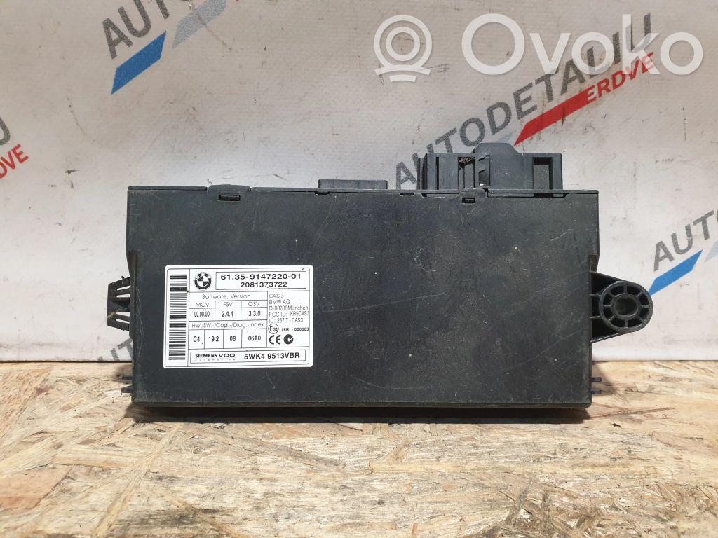 BMW E90 61.35-9147220-01 用コントロールユニット BMW E90 61.35-9147220-01 用コントロールユニット - メルカリ