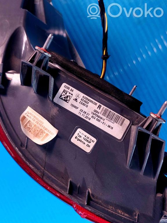 A2059065200 Mercedes-Benz C W205 Rückleuchte Heckleuchte, 28.00  