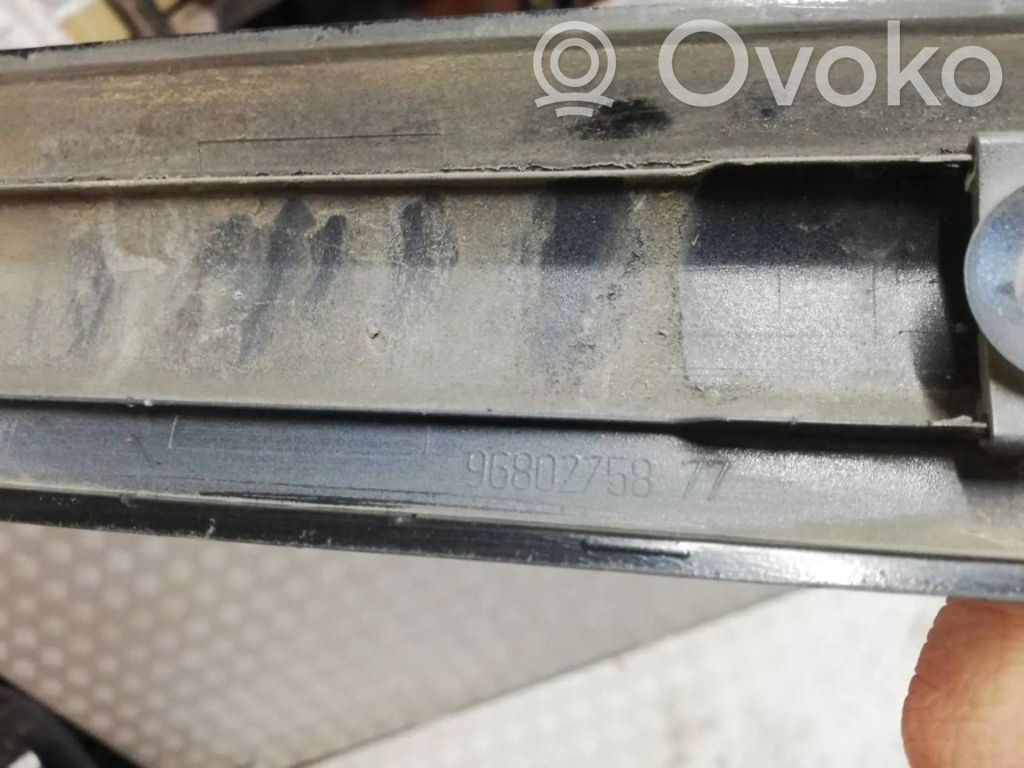 9680275877 Peugeot 207 CC Beplankung Türleiste Zierleiste vorne 