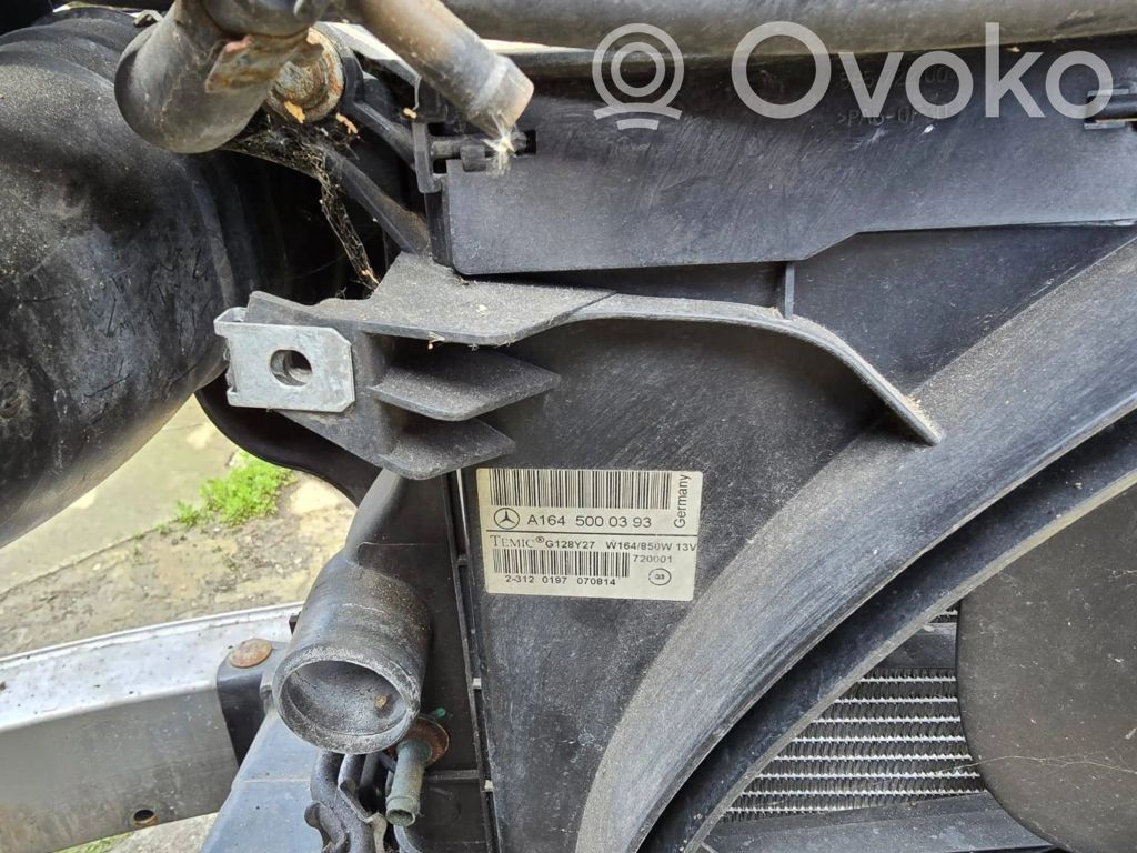 A1645000393 Mercedes-Benz ML AMG W164 Wasserkühler Kühlerdpaket  