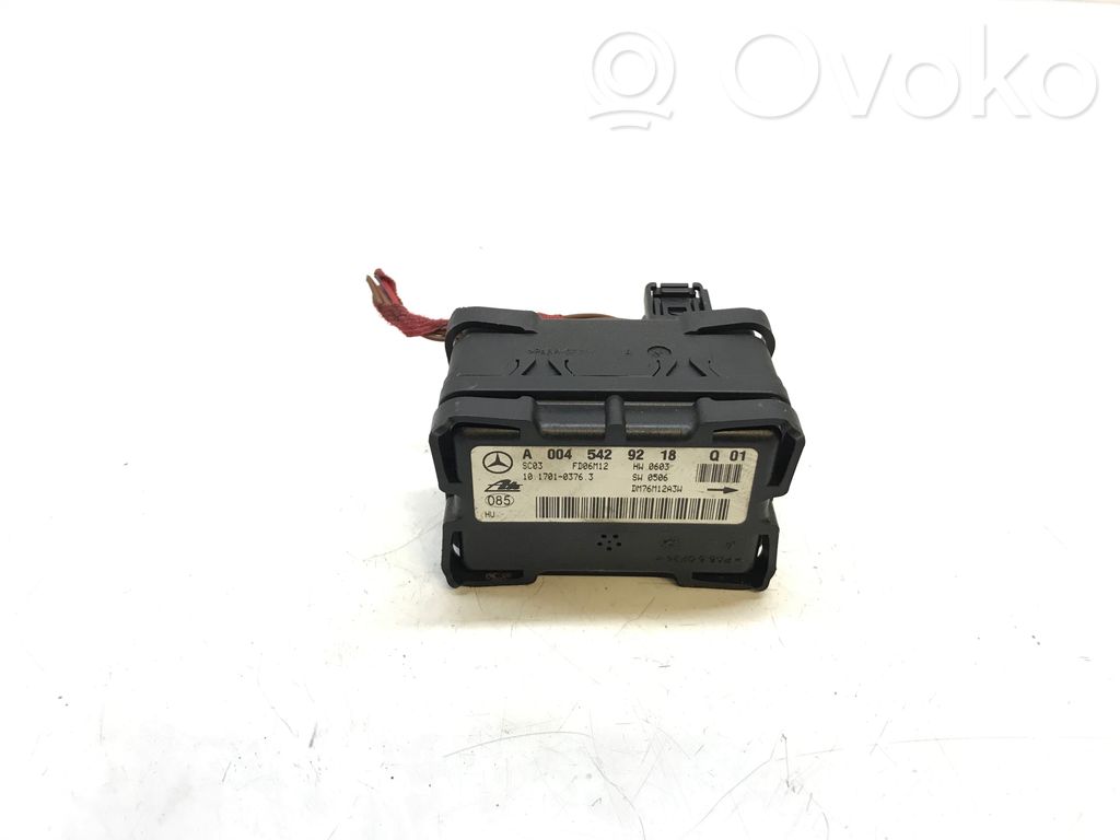 ESP (elektroniskās stabilitātes programmas) sensors (paātrinājuma sensors)