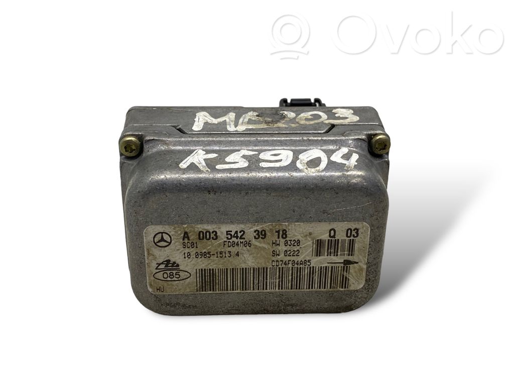 ESP (elektroniskās stabilitātes programmas) sensors (paātrinājuma sensors)