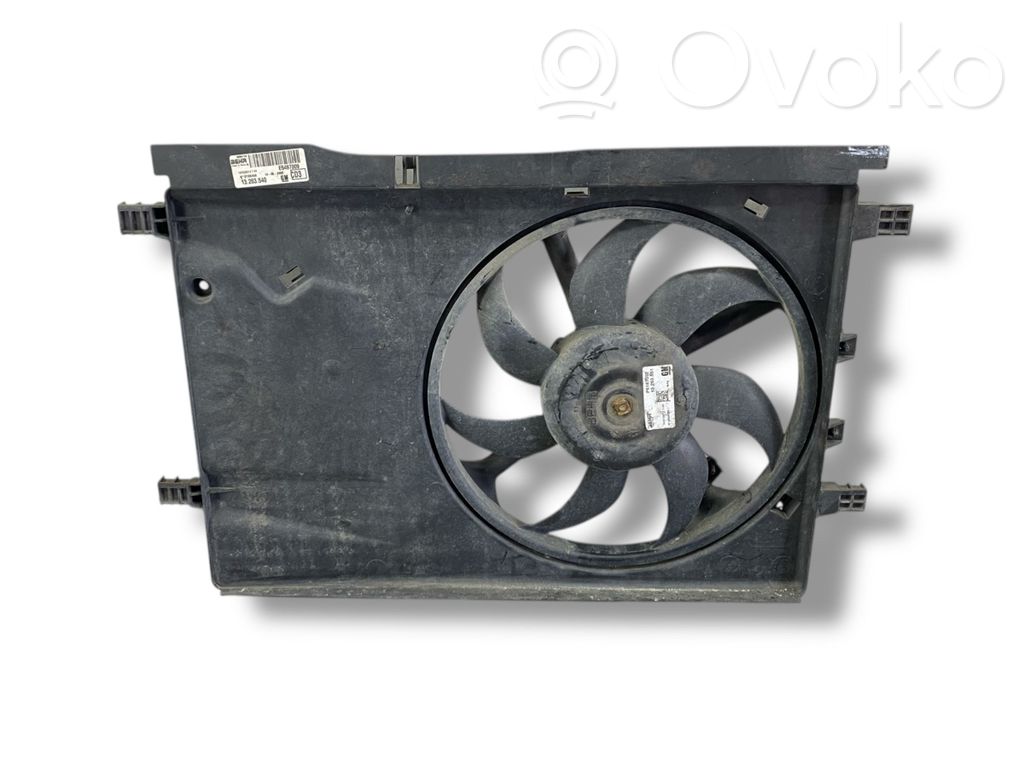 Elektrisks radiatoru ventilators