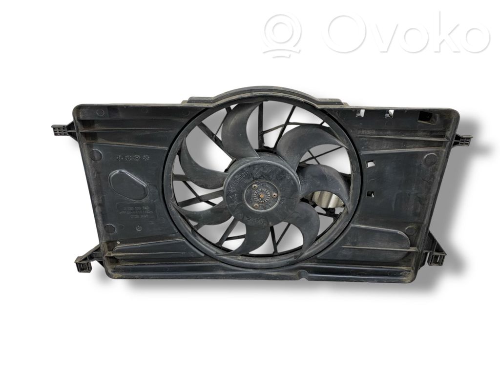 Elektrisks radiatoru ventilators
