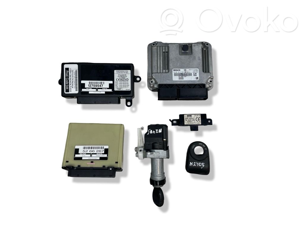 Aizdedzes ECU komplekts