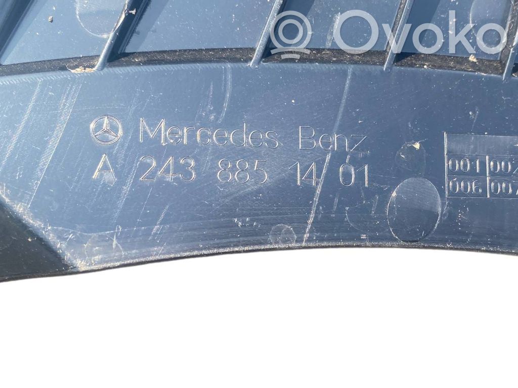 A2438851401 Mercedes-Benz EQA Spoiler Lippe Stoßstange Stoßfänger  