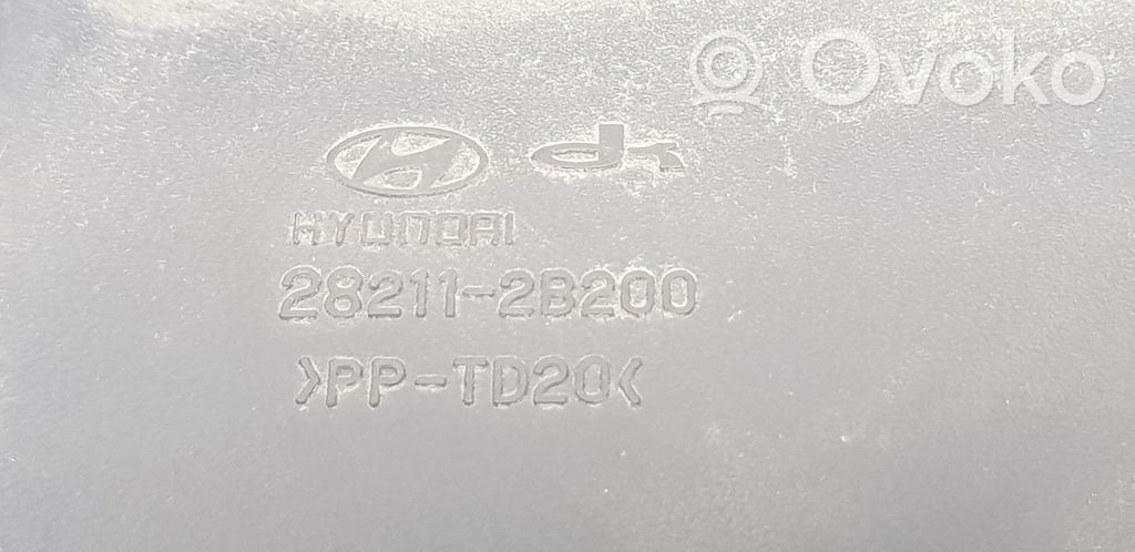 SKU3072 Hyundai Santa Fe Część rury dolotu powietrza