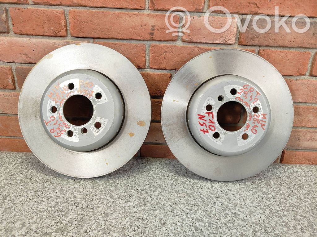 6775289BMW5F10F11Заднийтормознойдиск,129,41€|RRR