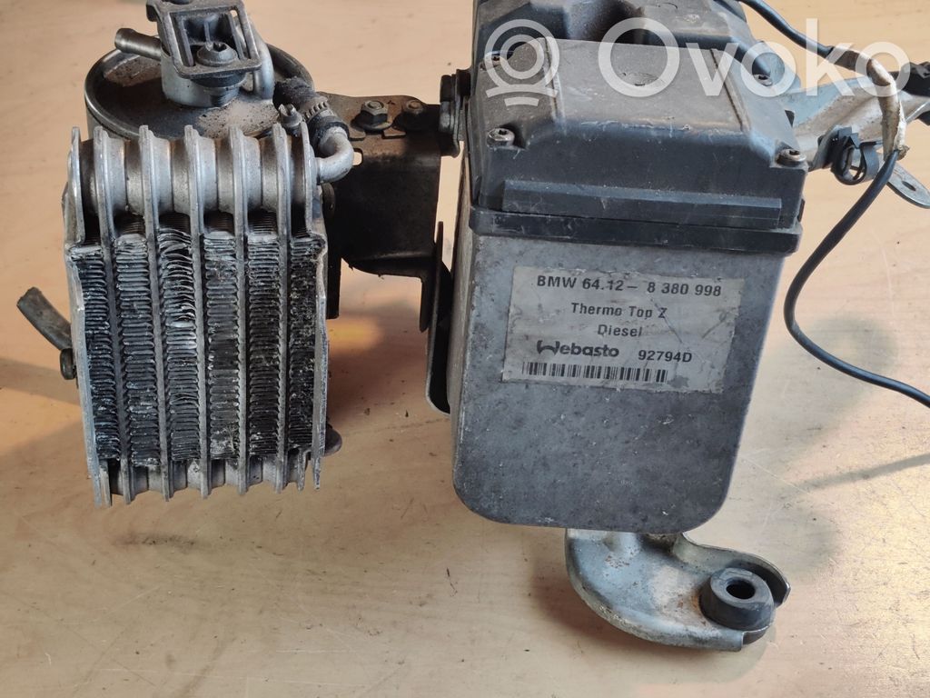 64128380998 BMW X5 E53 Auxiliary pre-heater (Webasto), RRR