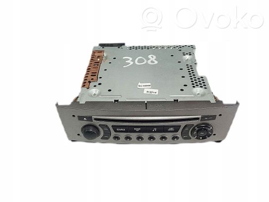Peugeot 308 Radio/CD/DVD/GPS-pääyksikkö 