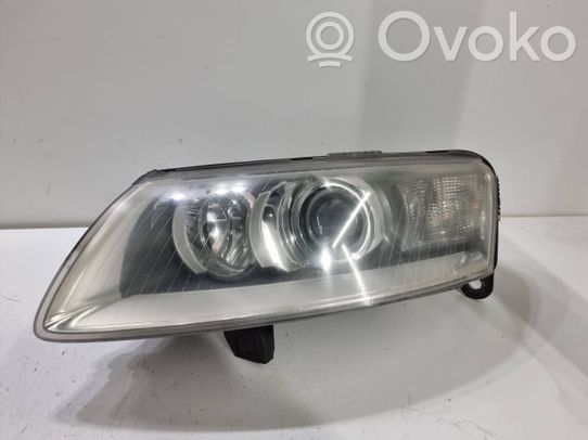 Audi A6 S6 C6 4F Priekinis žibintas 