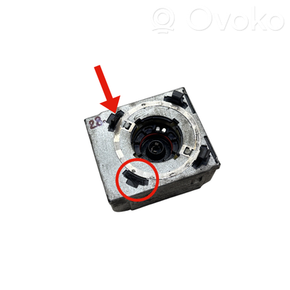 Audi A6 S6 C6 4F Ajovalojen virranrajoitinmoduuli Xenon 