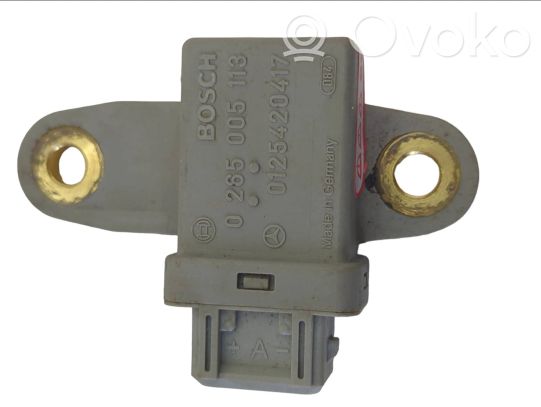 Mercedes-Benz S W220 Sensor impacto/accidente para activar Airbag 