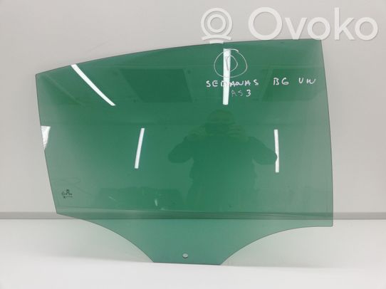 Volkswagen PASSAT B6 Rear door window glass 