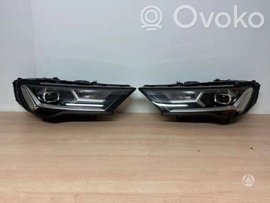 Audi Q7 4M Priekinių žibintų komplektas 