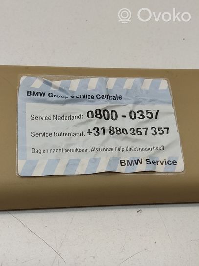 BMW 5 E60 E61 Rivestimento superiore del portellone posteriore/bagagliaio 7061399