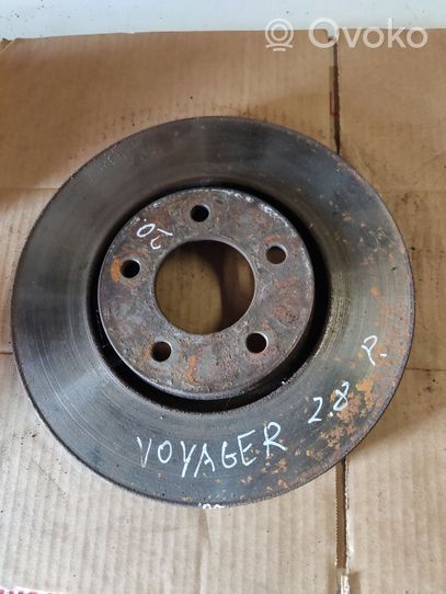 Chrysler Voyager Front brake disc 