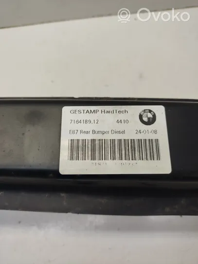 BMW 1 E81 E87 Traversa del paraurti posteriore 7164189