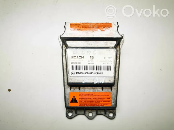 Mercedes-Benz R W251 Airbag control unit/module A1648204526