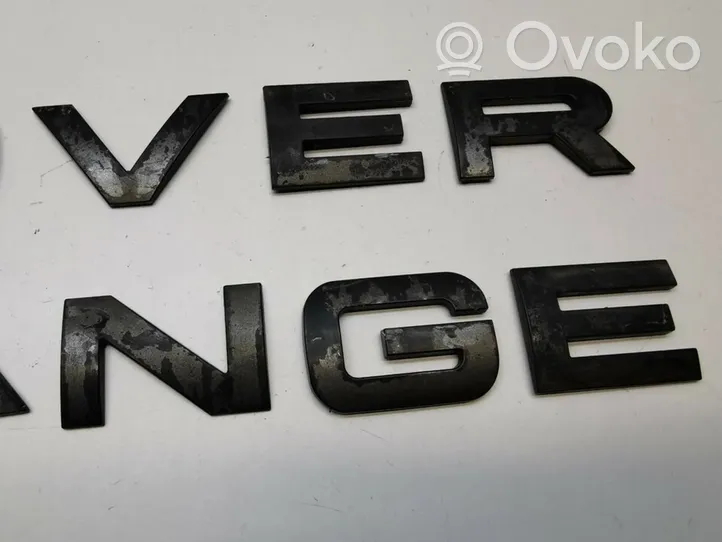 Land Rover Range Rover L322 Manufacturers badge/model letters 