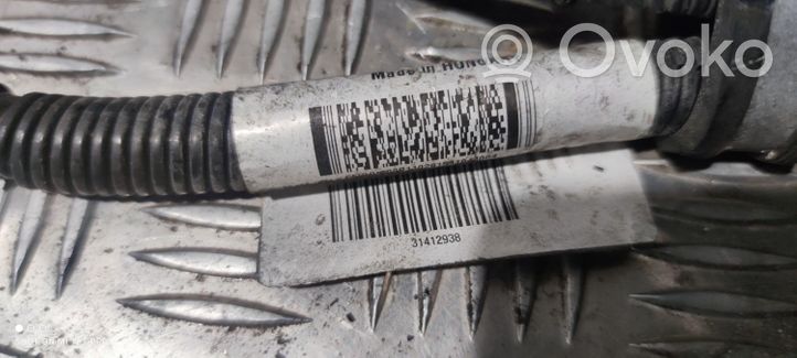 Volvo S60 Câble de batterie positif 31412938