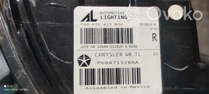 Jeep Grand Cherokee Luces portón trasero/de freno P68471328AA