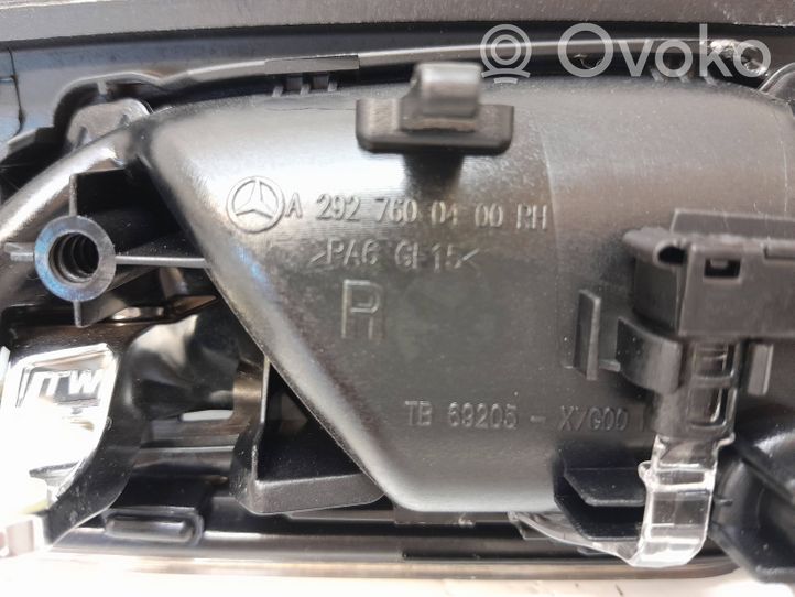 Mercedes-Benz GLE (W166 - C292) Galinė apdailos juosta A2927600400