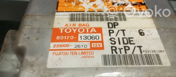 Toyota Corolla Verso E121 Module de contrôle airbag 8917013060