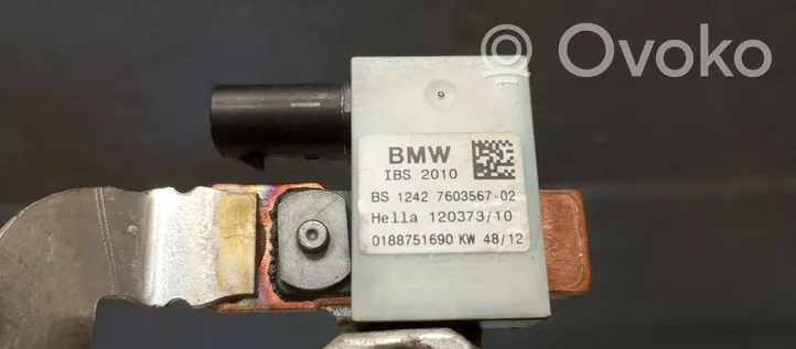 BMW X5 E70 Câble négatif masse batterie 7603567