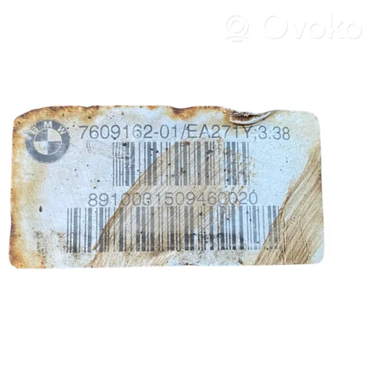 BMW 3 E92 E93 Mechanizm różnicowy tylny / Dyferencjał 7609162