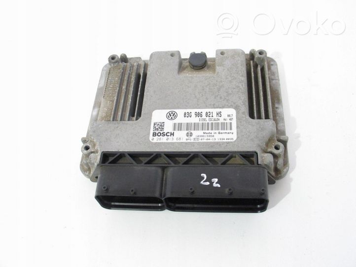 Volkswagen Caddy Komputer / Sterownik ECU silnika Array