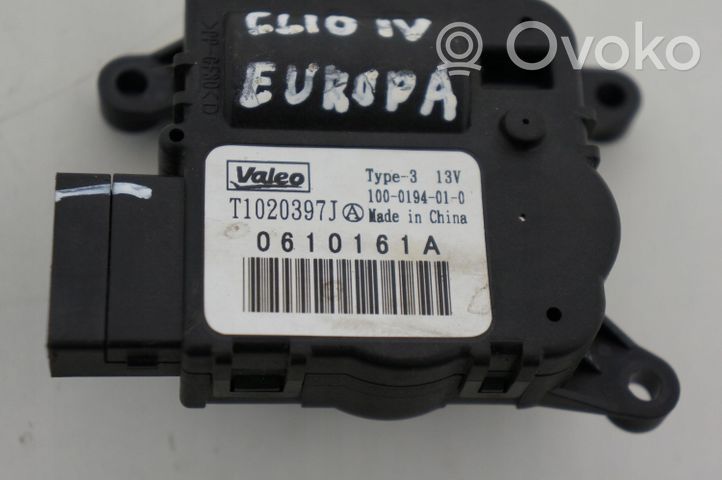 Renault Clio IV Ilmastointilaitteen läpän käyttölaite/moottori (A/C) T1020397J