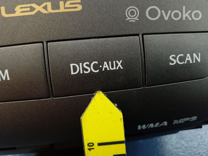 Lexus IS 220D-250-350 Unité principale radio / CD / DVD / GPS 86120-53320