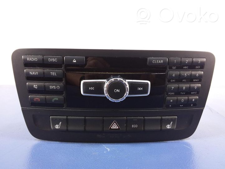 Mercedes-Benz CLA C117 X117 W117 Radio/CD/DVD/GPS-pääyksikkö A2469009612