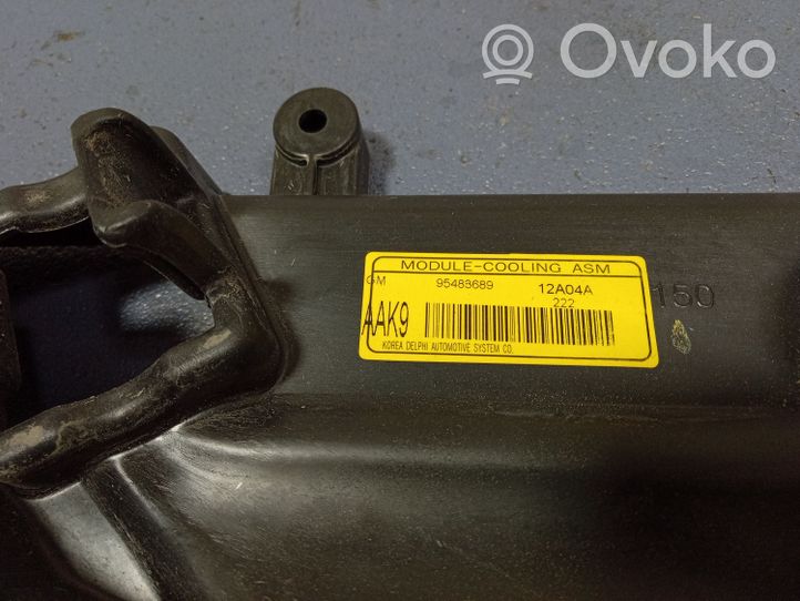 Chevrolet Aveo Jäähdyttimen jäähdytinpuhallin 95483689