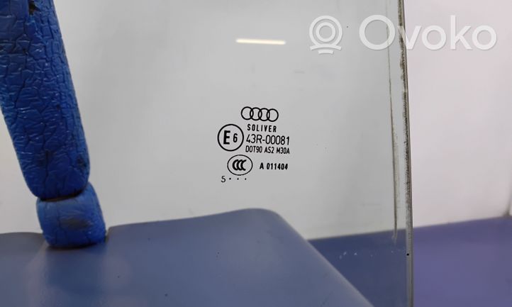 Audi A6 Allroad C5 aizmugurējo durvju stikls 