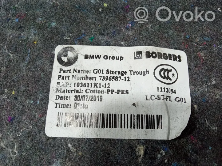 BMW X3 G01 Wykładzina podłogowa przednia 7396587