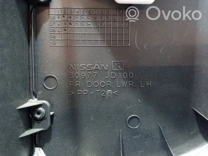 Nissan Qashqai Oviverhoilusarja 80977JD100