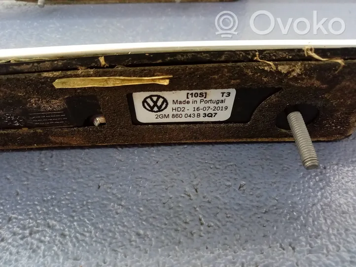 Volkswagen PASSAT B7 USA Išilginiai stogo strypai "ragai" 2GM860043B